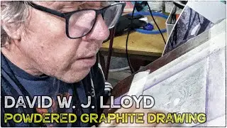 Live Art Session - Powdered Graphite Drawing - 2 (Portrait)