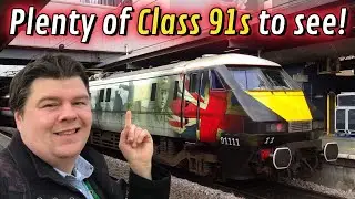 Seeing Class 91s on the Wakefield Line to Doncaster.
