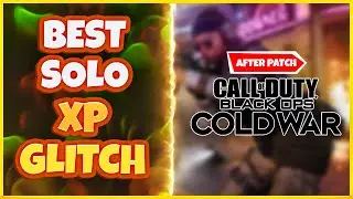 *BEST* SOLO XP GLITCH AFTER PATCH! INSANE COLD WAR ZOMBIES GLITCH! NO FRIENDS NEEDED!