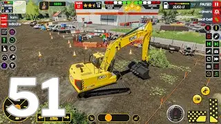 Extreme Heavy Machines Challenge | Excavator, Crane & JCB Gameplay