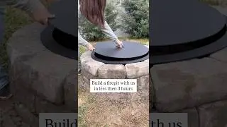 Easy Afternoon DIY Firepit Kit Project!!!!