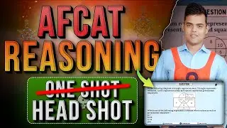 Complete AFCAT 1 2026 Reasoning | Every Type of Reasoning Questions for AFCAT 1 2026.