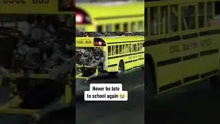 EL BUS M&Aacute;S R&Aacute;PIDO DEL MUNDO 😳 (via @299km) #shorts
