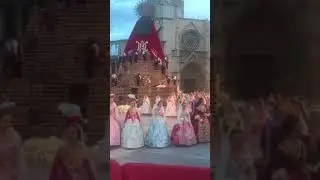 La Ofrenda, Fallas 2018, Valencia