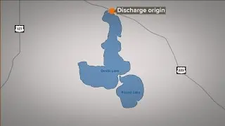 Lenawee Co. Health Department: 'Avoid physical contact' with Devils Lake due to sewage discharge