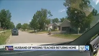 Missing teacher&rsquo;s husband returns to Portage home