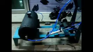 PNEUMATIC SIDE STAND RETRIVEL SYSTEM HI-TECH RESEARCH FOUNDATION
