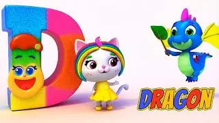 D is for Dancing Dragon | ABC Song for Kids | Mimi&rsquo;s Alphabet Adventure #abcsong #kidssong