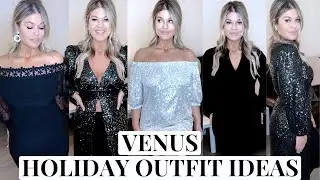 MIDSIZE HOLIDAY OUTFIT IDEAS WITH VENUS | Holiday Outfit Ideas 2021