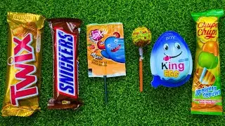 🎧 ASMR Popular Candies 🍭 | Colorful Rainbow Lollipops & Chocolate Unboxing 🍫✨