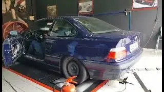 e36 323i m52b30 stroker dyno run