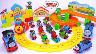 🚂💙 Thomas & Friends Track Toys Collection ASMR |Tomica Thomas & Friends Spin-Around Mountain Playset