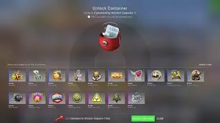 The first ever Sticker Capsule
