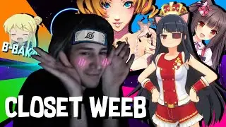 xQc's WEEB MOMENTS - Compilation: The Closet Weeb Gives in to ANIME!