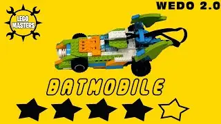 How to make a Batmobile from LEGO Wedo 2.0 - LEGO Car
