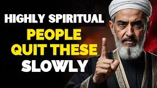 5 Things Highly Spiritual People Quit Slowly | Spiritual Awakening | ISLAM