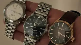 Seiko SARB 035, Seiko SRPB 46, Orient Multi Year Calender. Dress Watch Bonanza.