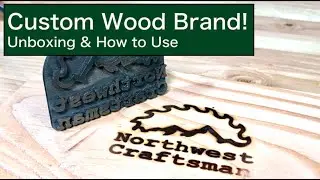 Custom Wood Brand! | Unboxing & How to Use