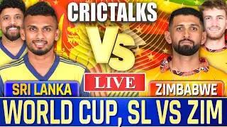 🔴 Live: SL v ZIM, T20 World Cup 2026, Cricket Live Match Today Scores & Commentary, Last 8 Overs