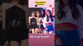 Lisa or Nancy 😍 Who is Best🔥Dancer #lisavsnancy