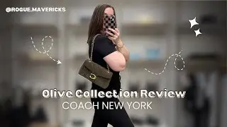 Reviewing the new Coach Olive Collection! Fall Collection Review Part 1