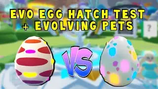 TESTING OLD VS. NEW EVOLVED EGGS + Evolving PETS (Ropets)