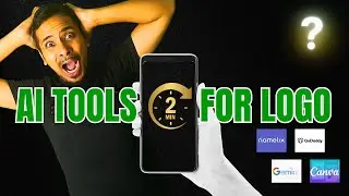 Free Logo Design AI Tools #canva #namelix #googlegemini #godaddy