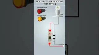 MCB Trip/Power Indicator Connection #shorts #short
