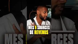 Mes sources de revenus