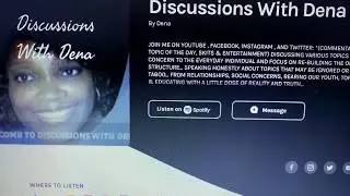 WELCOME TO DISCUSSION WITH DENA