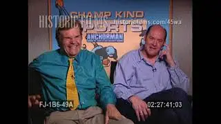 Anchorman David Koechner & Fred Willard Interview Press Junket (2004)