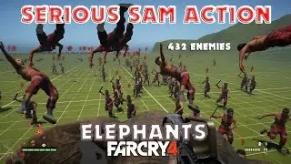 Elephants vs Royal Army (Part 3) | Far Cry 4 (PC) Map Editor Battle