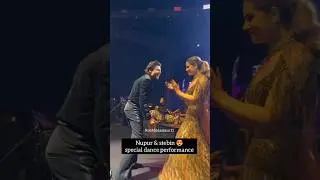 nupur & stebin special dance performance in our wedding 😍🔥#bollywood #kritisanon #shortsfeed#wedding