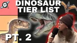 T-REX IS F-TIER? The Dinosaur Tier List part 2 (Ft. Nicole)
