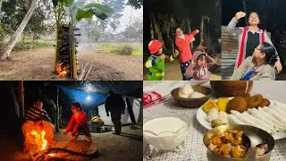 Magh Bihu Celebration 🍛🧆🥔 | ভোগালী বিহু উদযাপন ২০২৩ | Harvest Festival | Borenya Bikash