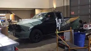 Toronto Car Wrap - Maple Air Truck Wrap - Time Lapse
