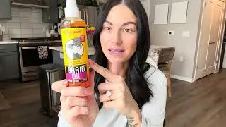 My Daughter's Fav Braid Oil Moisturizes Hair & Scalp  AMAZON FIND!