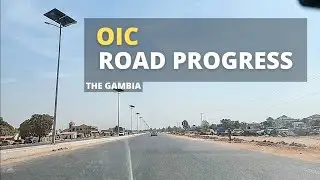 OIC Road Drive in The Gambia