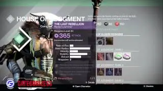 Destiny: Variks House of Judgement Inventory Week 8