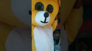 Pila Teddy Costume Available In Patna| Teddy Bear Costume | Patna Tent Agency @AryavRaj_1