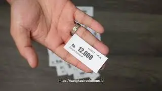Proses Cetak Pricetag untuk Minimarket Menggunakan ProgramKasir Repstart System