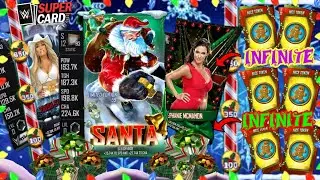 INFINITE🔥 NICE TOKEN GLITCH!! TO GET *FREE* SANTA CLAUSE **LIMITED EDITION** CARD! WWE SuperCard 