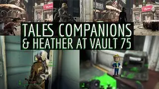 Tales Companions and Heather on Vault 75's Training Room (Fallout 4 Mods)