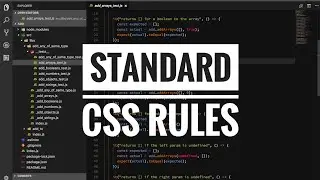 Standard css rules