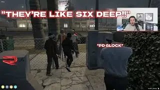Peanut Tries To Rob Harry But Lang & His Crew Pull Up...(Both POVs) | NoPixel 4.0