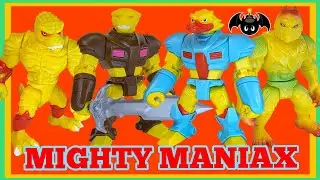 Mighty Maniax Wave 10 Glyos Figures Review. 