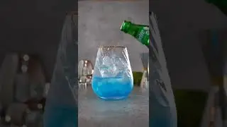 Blue ocean drink..🌊#shortvideo