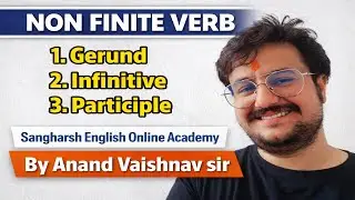 FINITE VERB AND NON FINITE VERB | SSC |LDC2026 | ANAND VAISHNAV SIR | SANGHARSH ENGLISH |