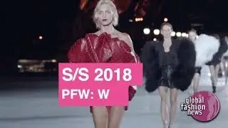 Saint Laurent Spring / Summer 2018 Men's + Womens Runway Show | Global Fashion News