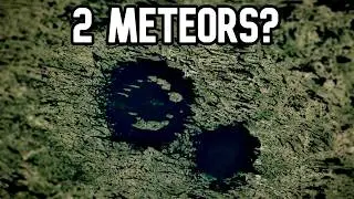 World's largest CRATERS explored on Google Maps!